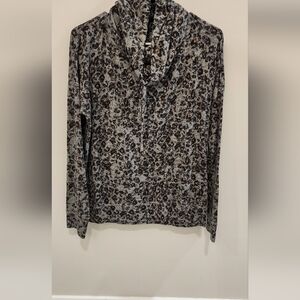 Cowl neck pullover